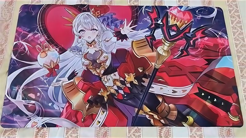 遊戯王 M∀LICE＜Q＞ HEARTS OF CRYPTER プレイマット ②