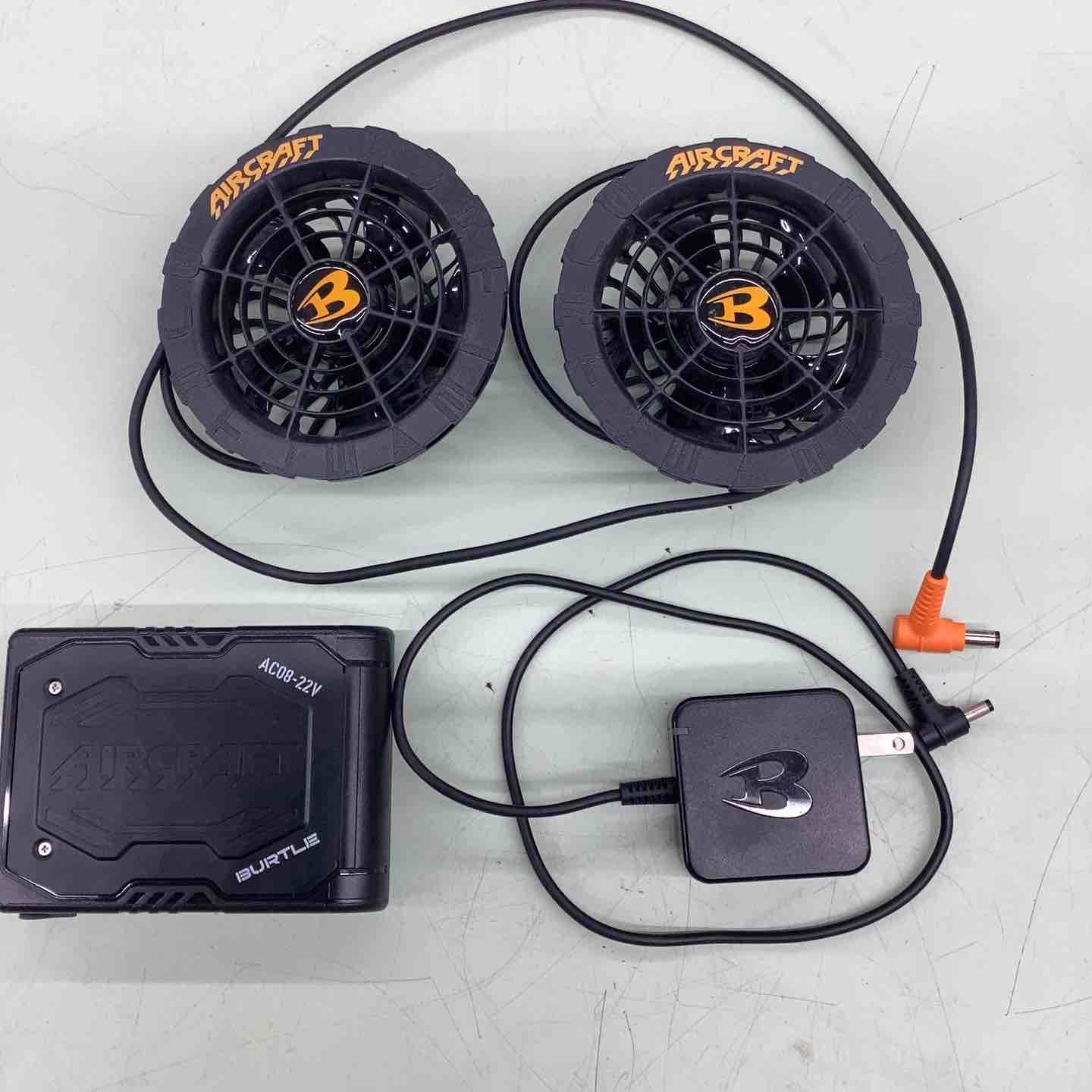 バートル 空調服 AC08 & AC08-2 22V バートル エアークラフト 空調服