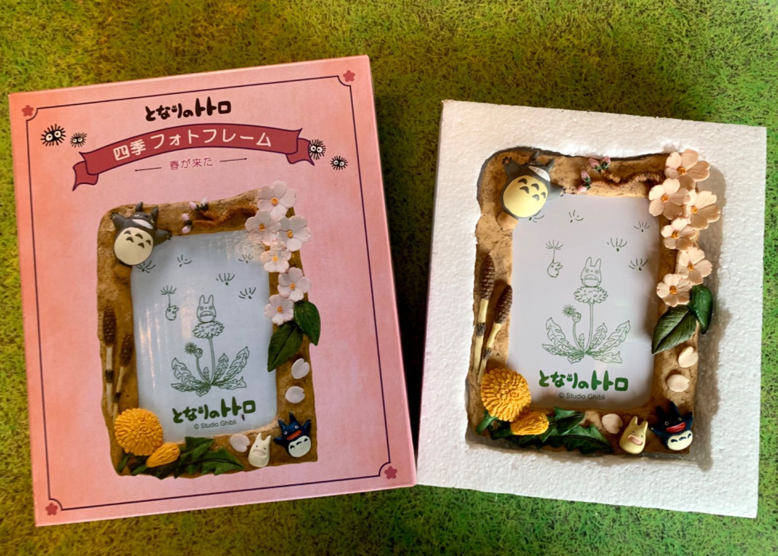 となりのトトロ 四季フォトフレーム 2種セット 廃盤品 となりのトトロ