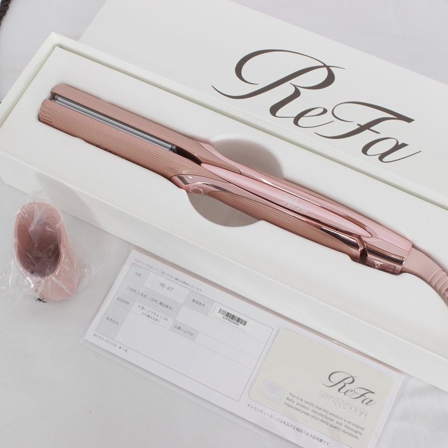 ReFa ストレートアイロンプロ ピンク リファのストレートアイロン 徹底