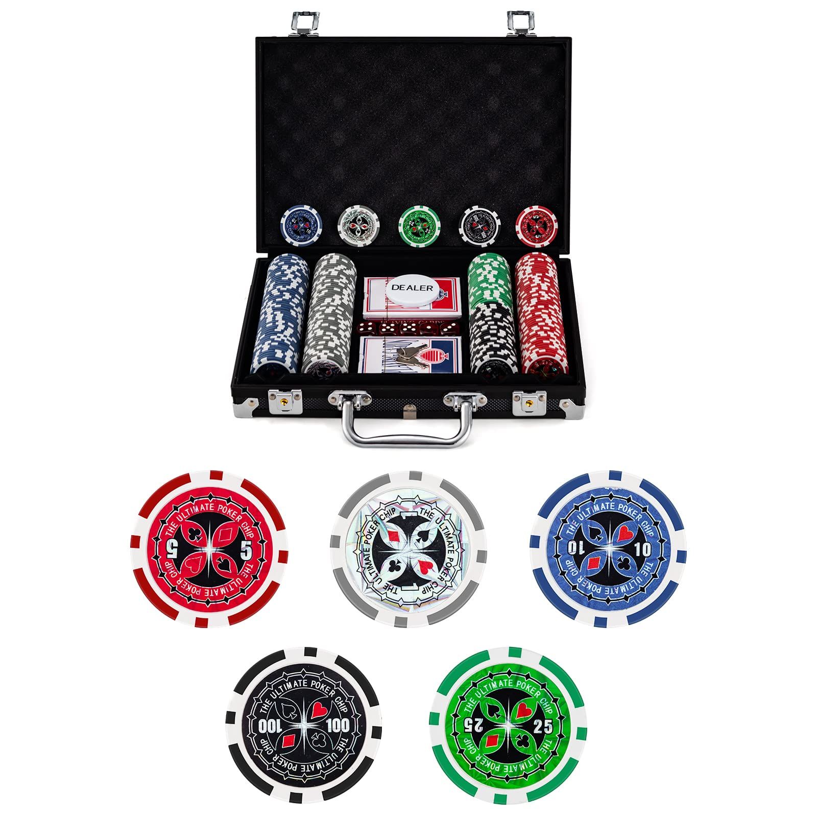 16 MGM社正規品 カジノチップ 100枚 100$ ポーカーチップ H26 16 MGM社