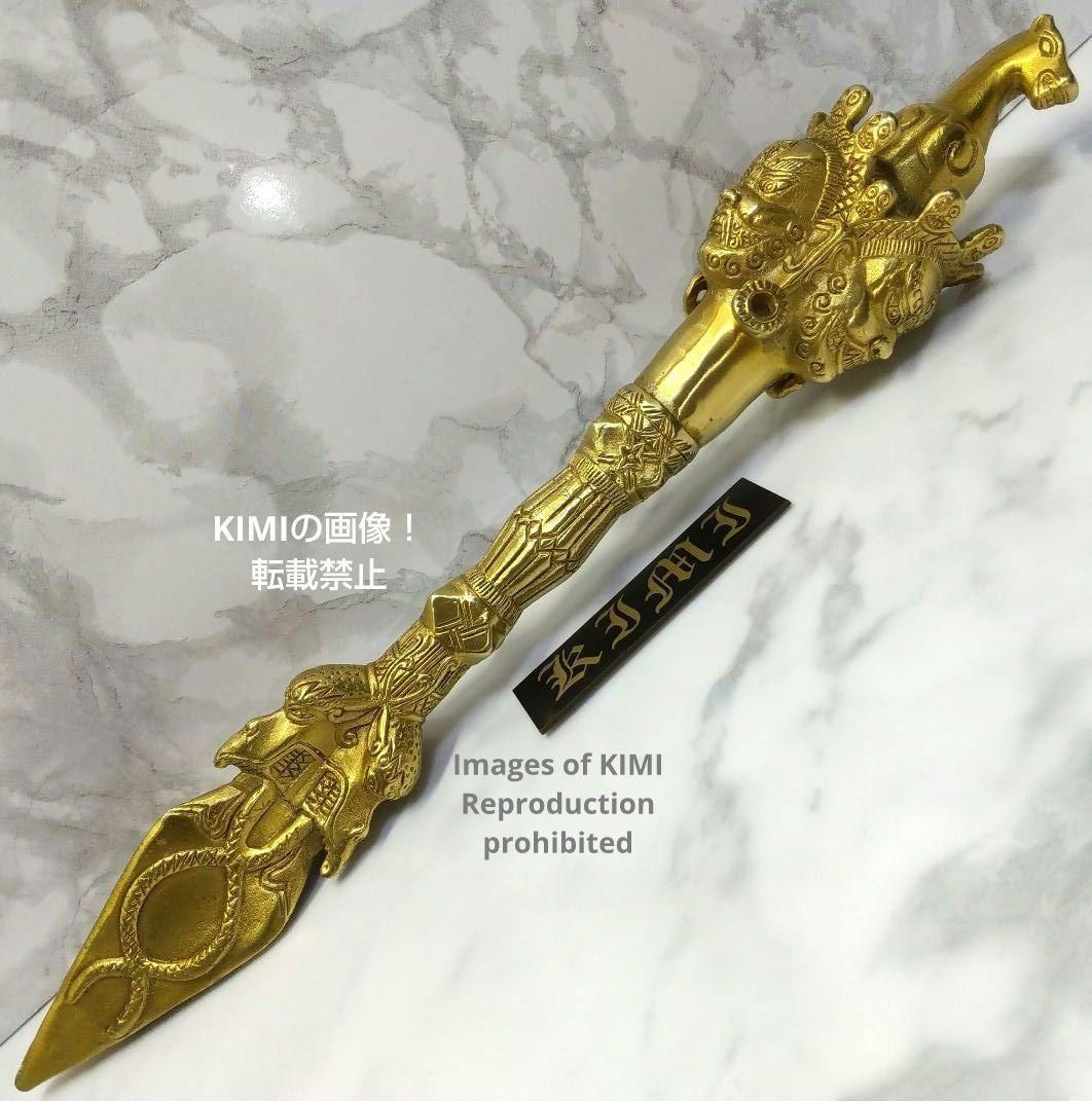 チベット密教 仏教 法具 ヴァジュラ ドルジェ プルパ プルバ金剛杵