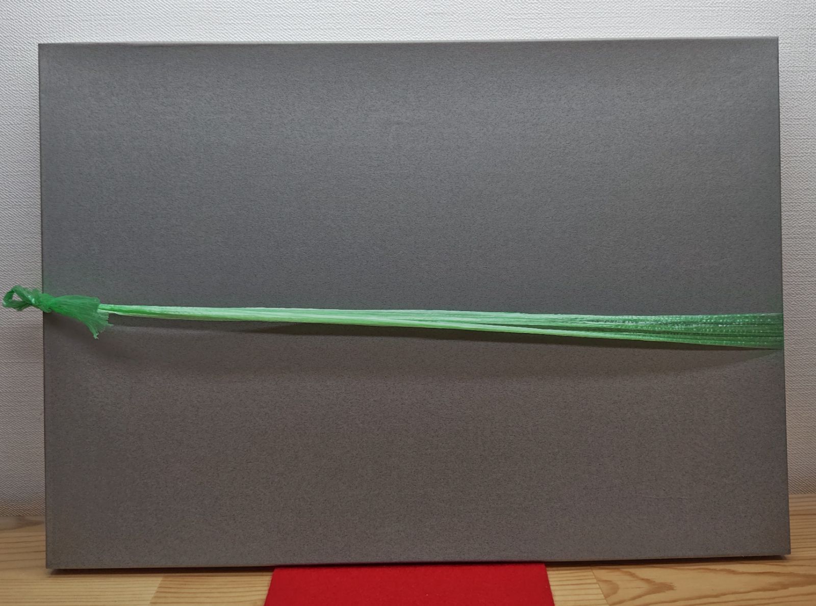 茶器/茶道具 薄板（花入用敷板・花台）】 並 真塗り 三枚組敷板 （矢筈・