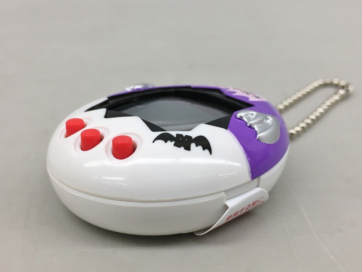 未使用品・訳あり】 デビルっちのたまごっち レアな紫×白