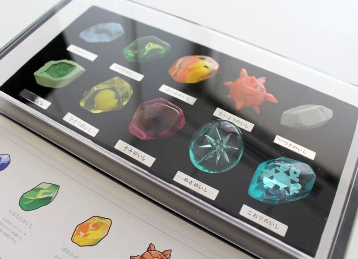 ポケモン 進化の石 ミニ標本 ポケモン 進化の石 ミニ標本 キラキラ
