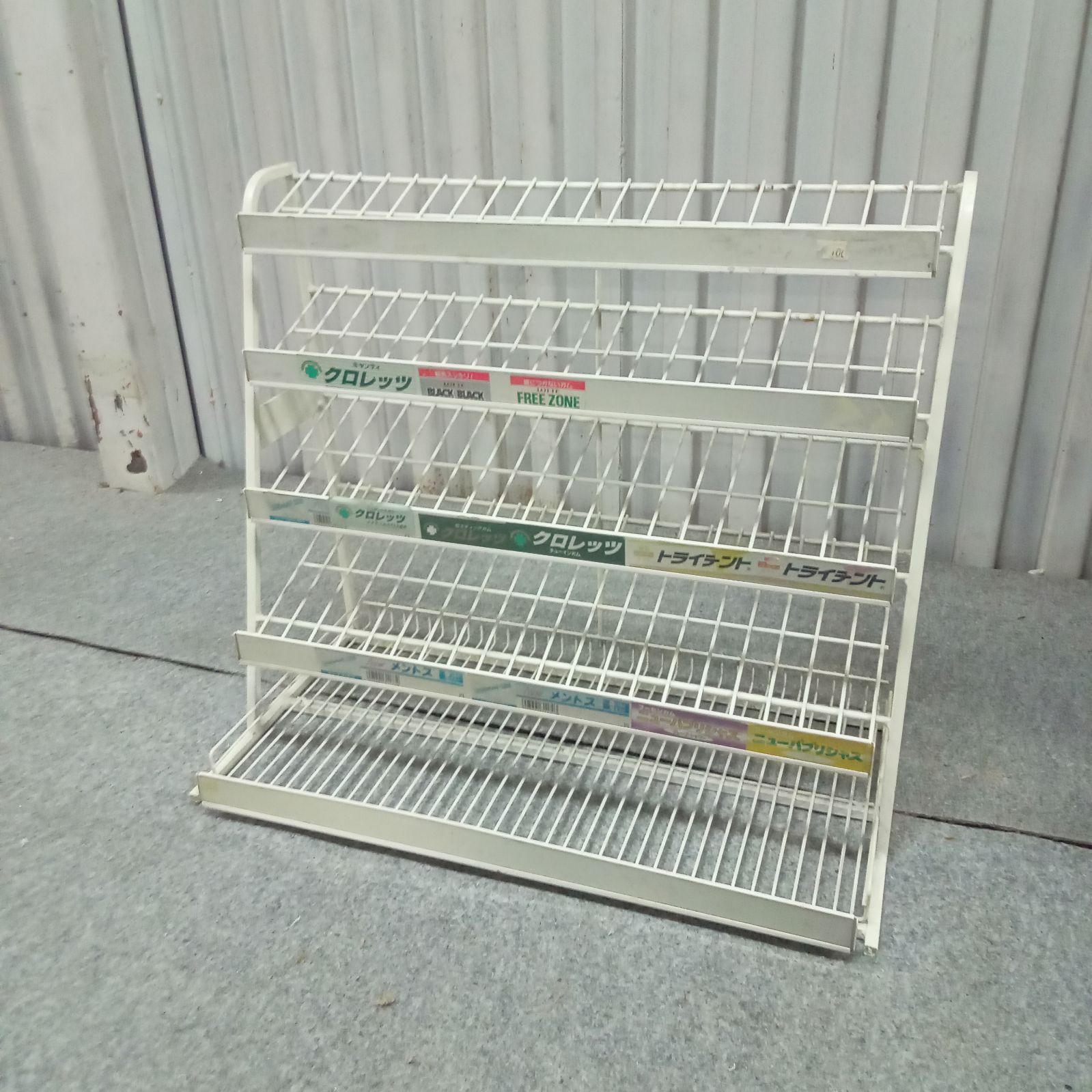 ◯ 陳列棚 ガム L0TTE ロッテ 当時物 昭和 什器 販売棚 - メルカリ