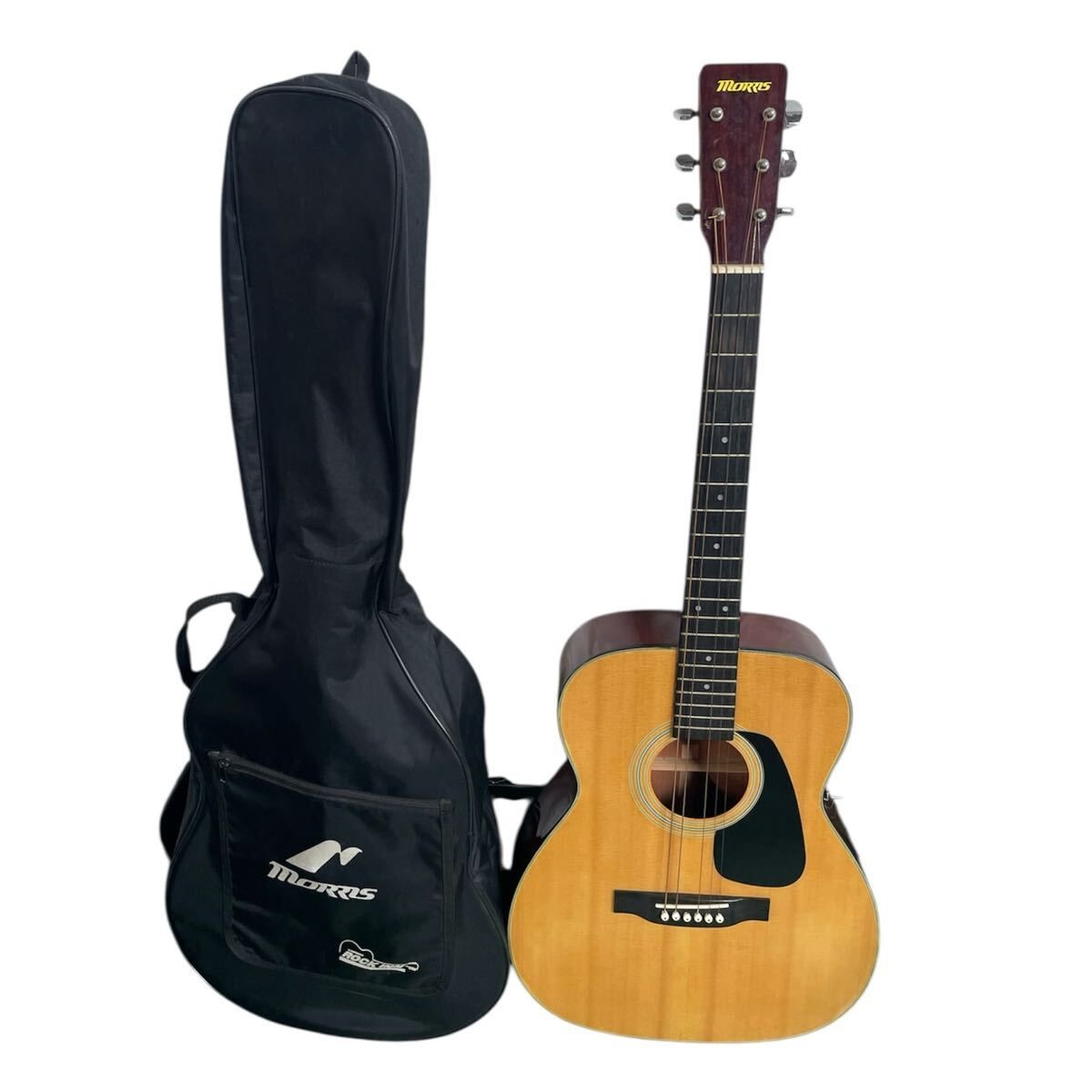 Morris モリース MF201Nアコースティックギター 硬質ケース付き Morris