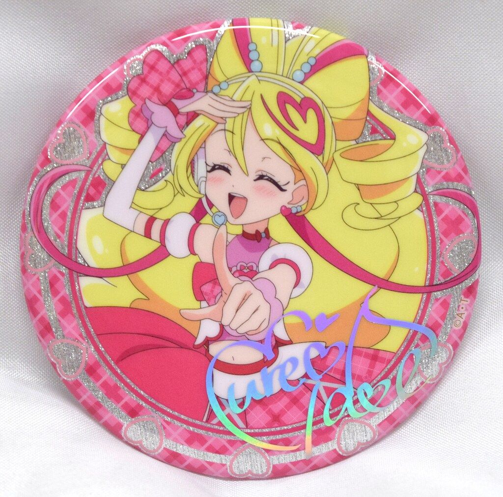 キミとアイドルプリキュア♪展 缶バッジ キュアキュンキュン サイン