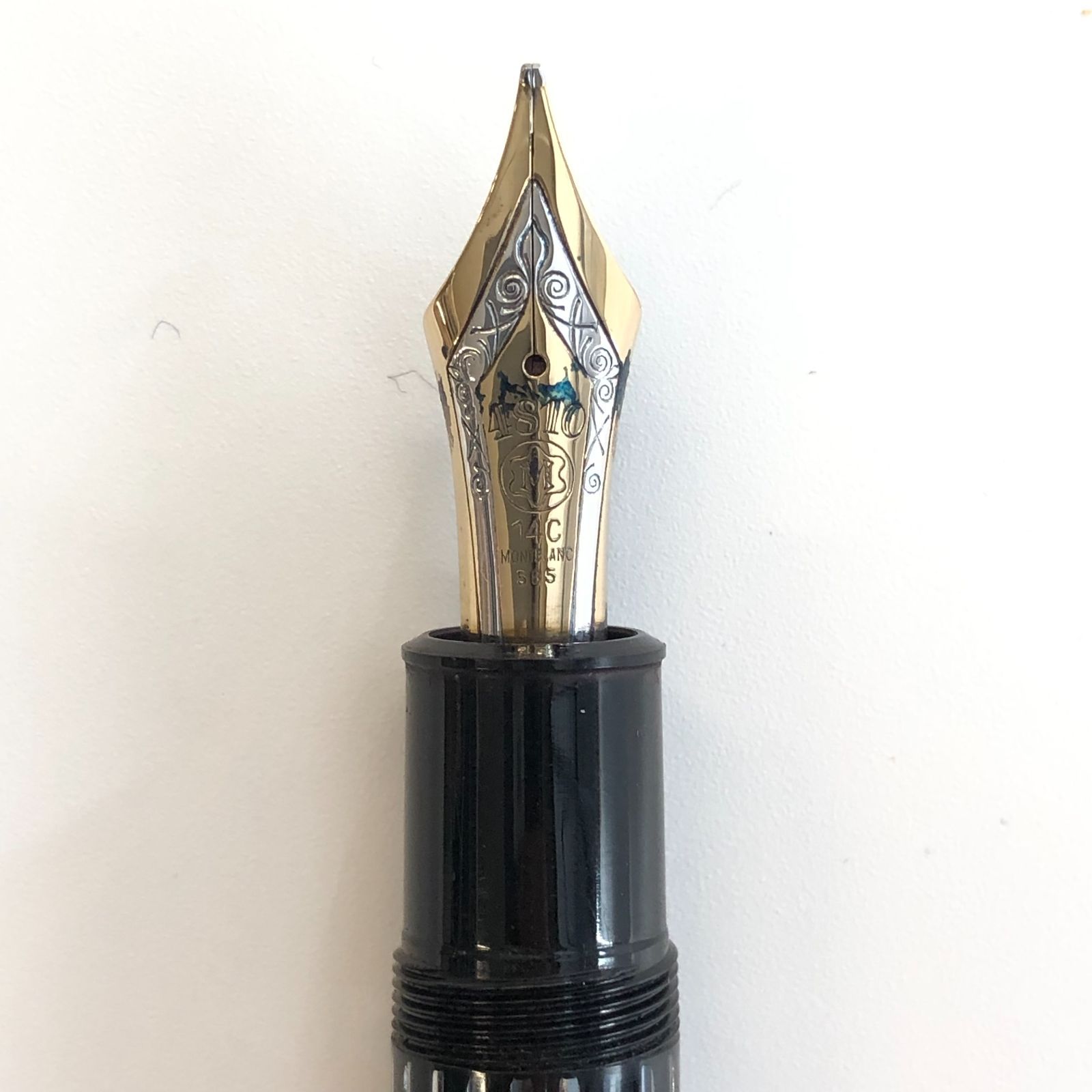 MONTBLANC 万年筆 NO.146 全金ニブ EF 14K