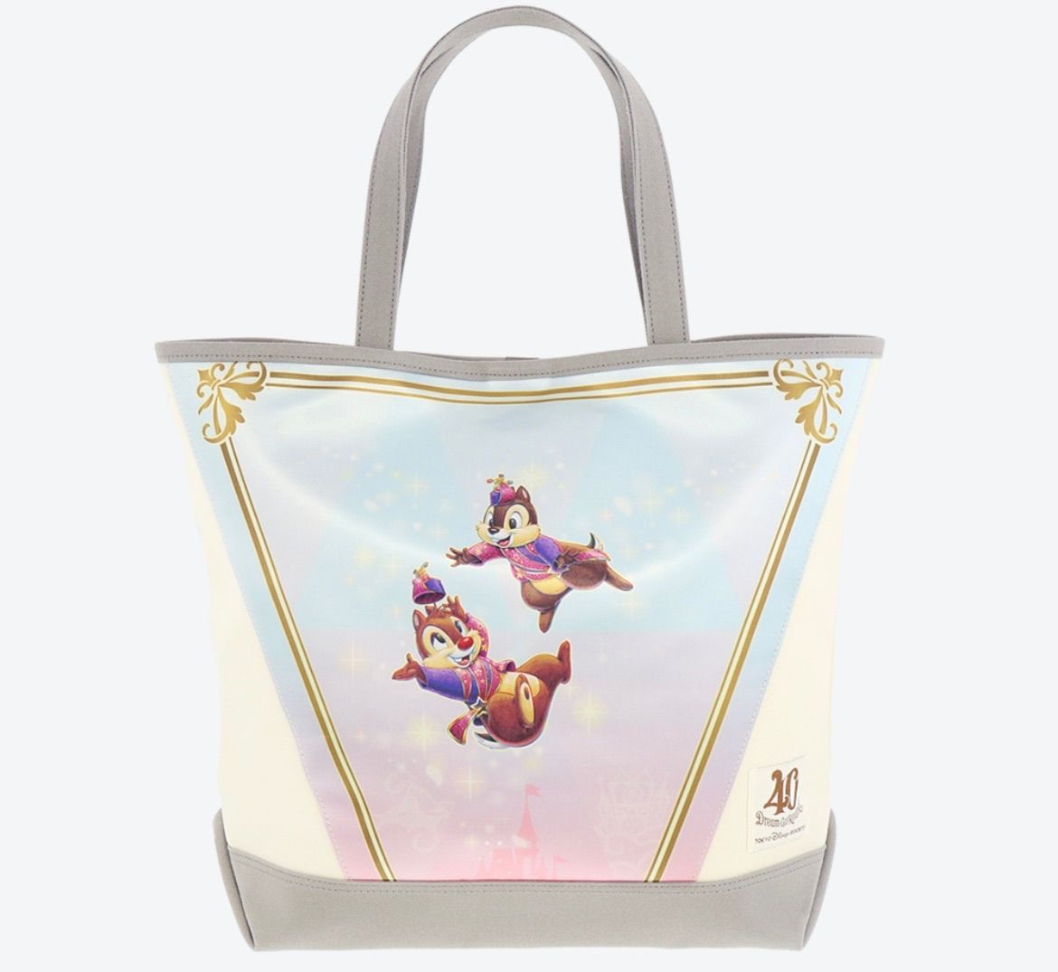 東京ディズニーランド 40周年 ガーランド トートバッグ 大 40周年