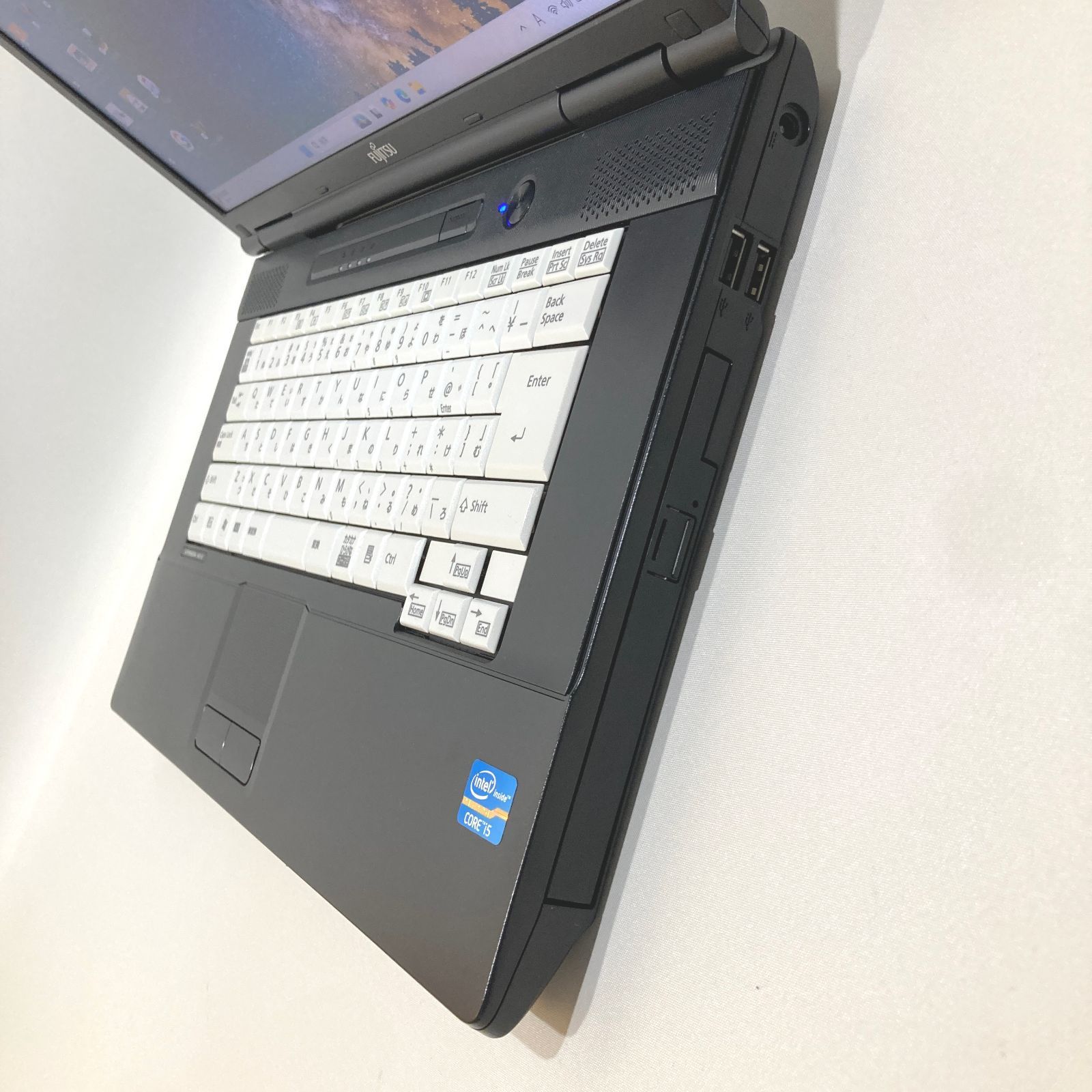 初心者向け✨快速i5・大画面・DVD◇黒◇すぐ使えるノートパソコン