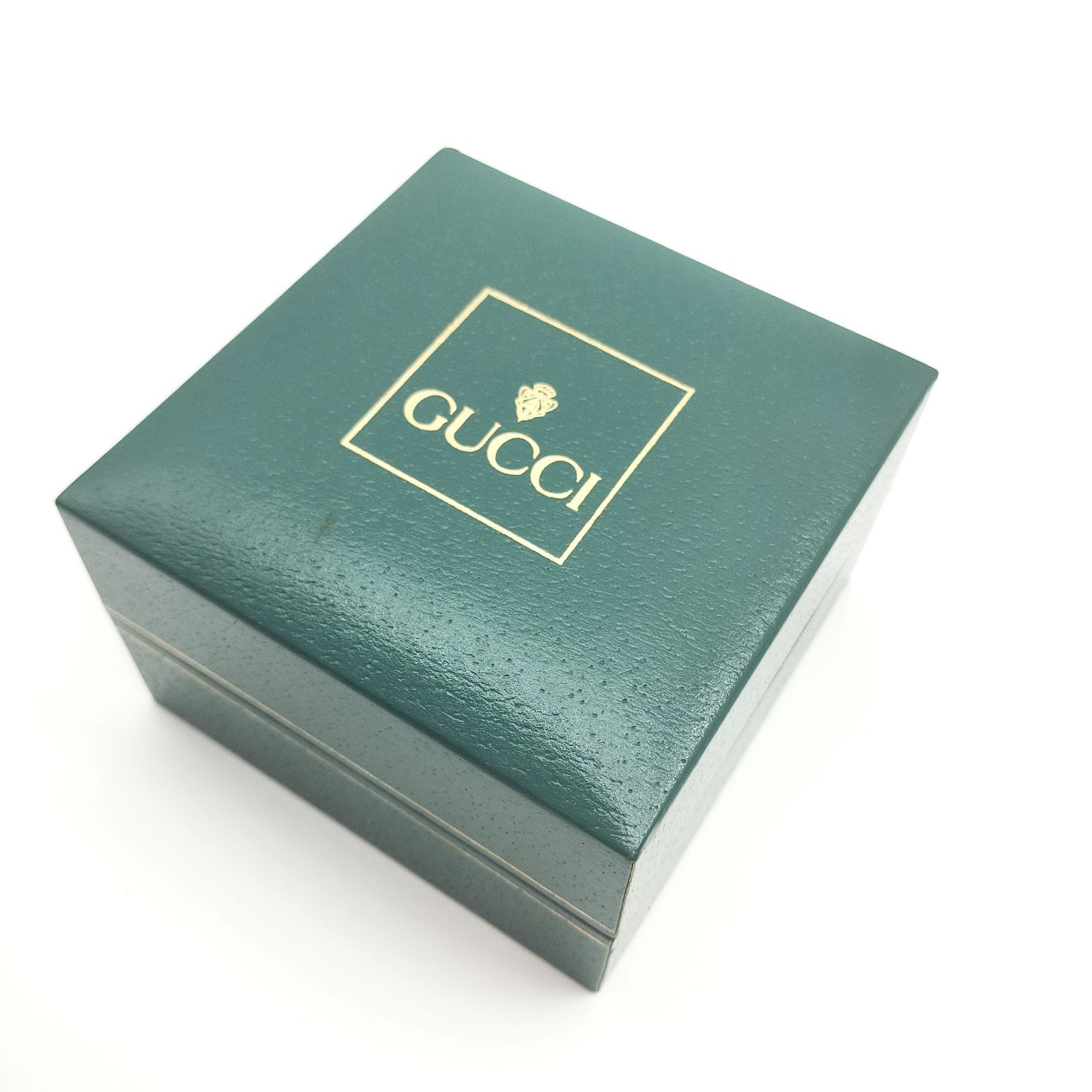 グッチ 11/12.2 チェンジベゼル ゴールド 不動 グリーンベゼルのみ