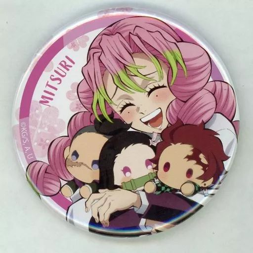 鬼滅の刃ショッピングバッグ 缶バッジ付き甘露寺蜜璃 鬼滅の刃