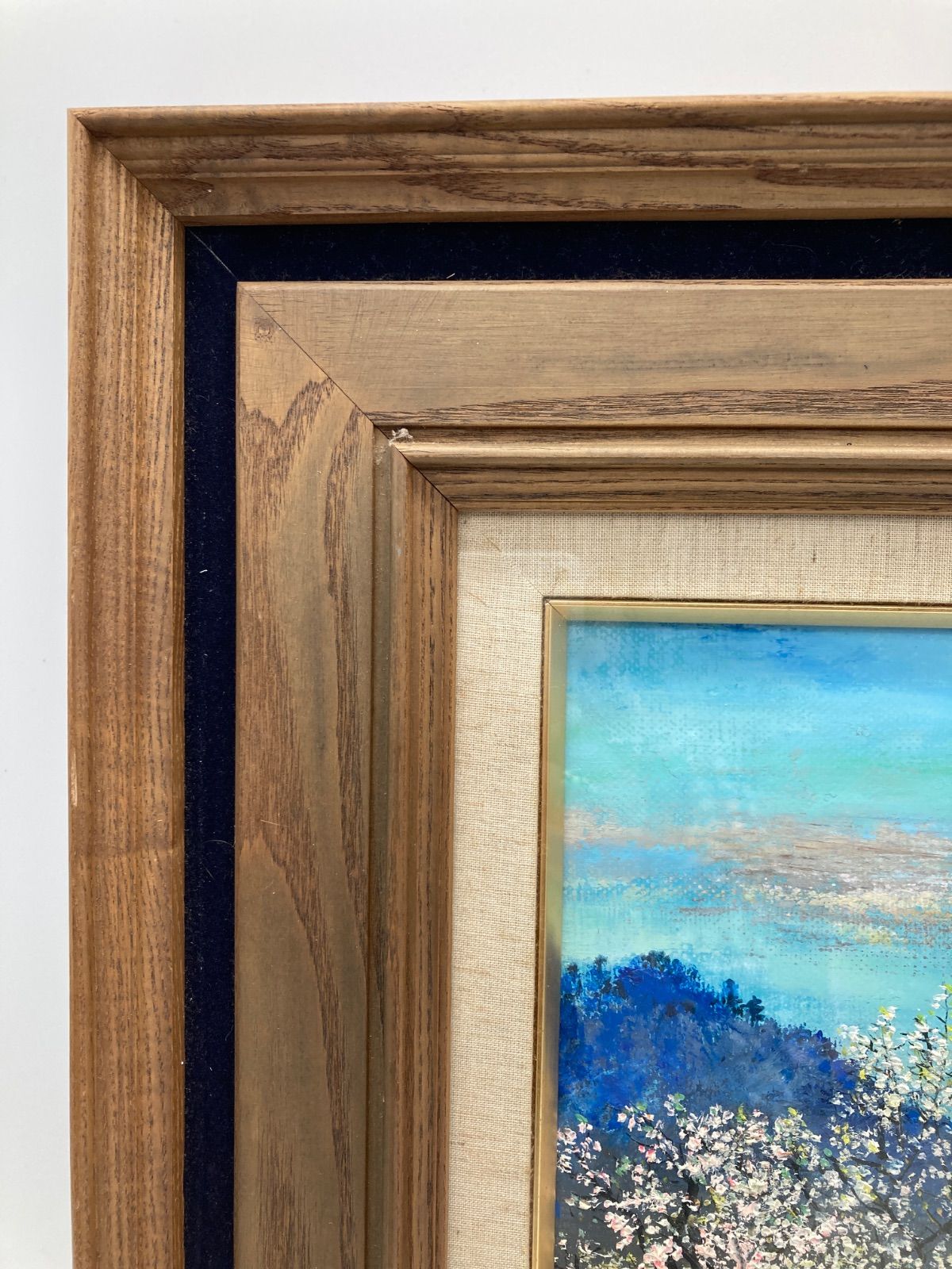 絵画 「オッ!久しぶり」河本和子作 静物画/油絵/風景画/抽象画/原画/油彩画