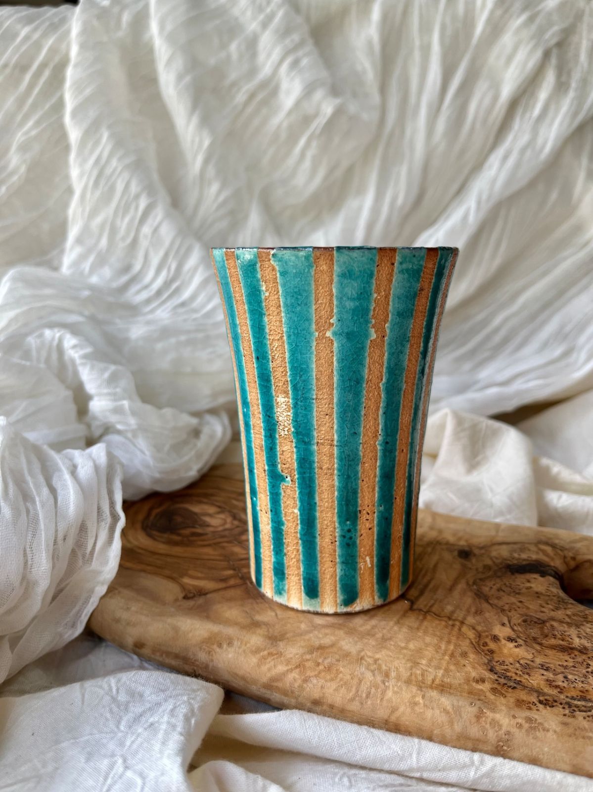 瀬戸黒茶碗 木箱付きA451