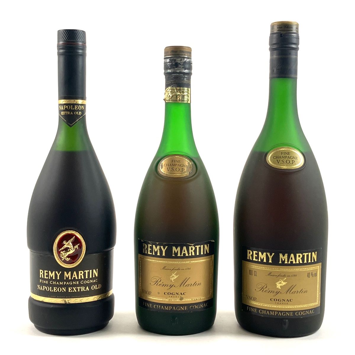 3本 レミーマルタン REMY MARTIN ナポレオン エクストラ オールド VSOP