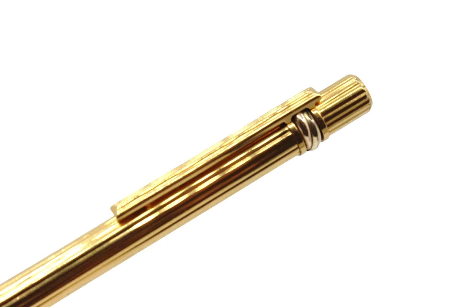 カルティエ トリニティ ボールペン ゴールドカラー ツイスト式 購入