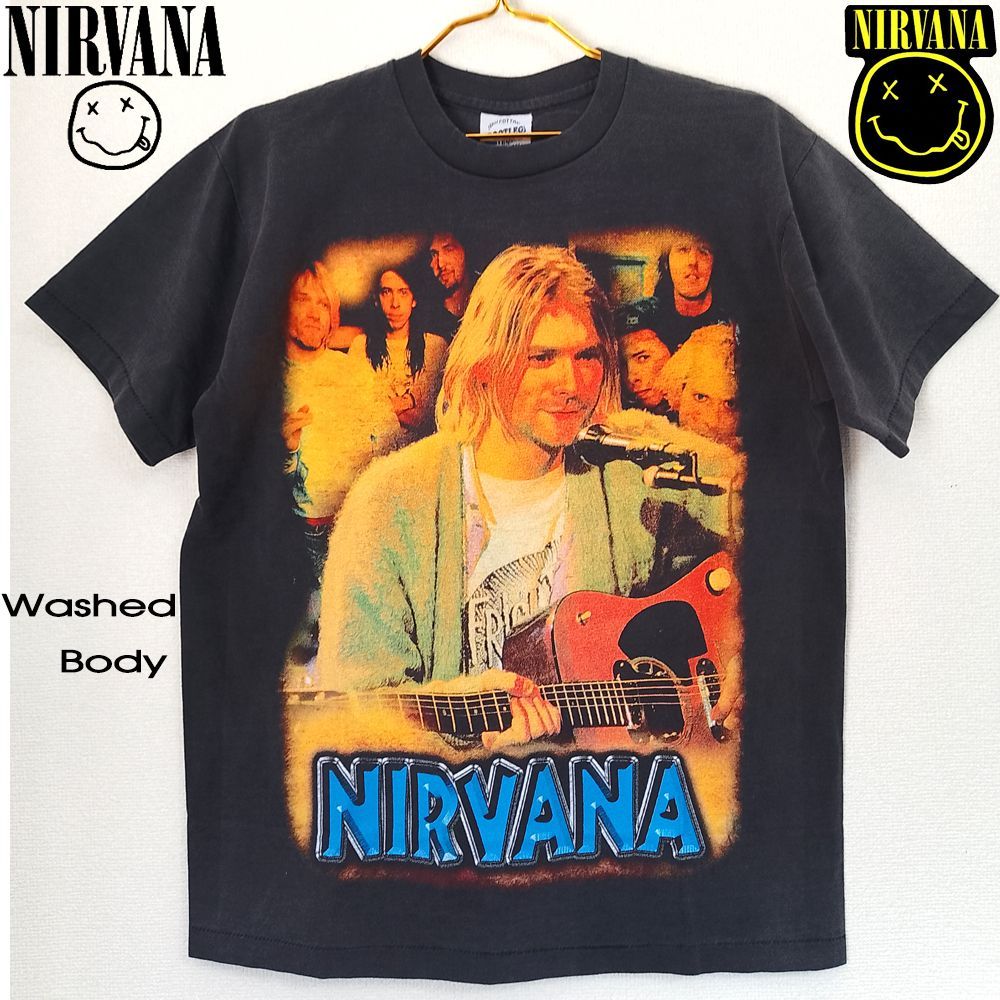 nirvana anvil Tシャツ カートコバーン ブラウン L nirvana anvil T