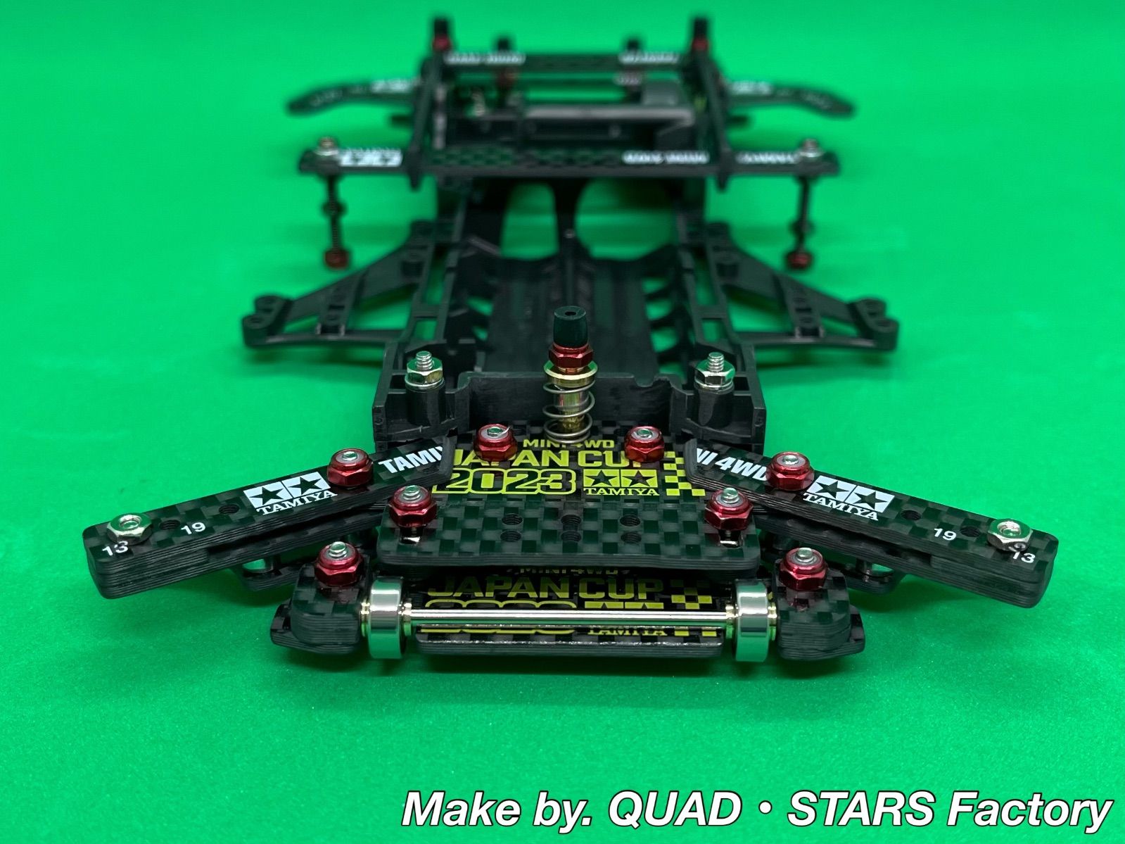 ミニ四駆・FM-Aシャーシ用】2軸ATピボットバンパー＋1軸リヤアンカー＋