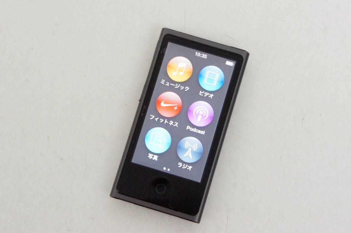 Appleアップル 第7世代 iPod nano 16GB スペースグレイ MKN52J