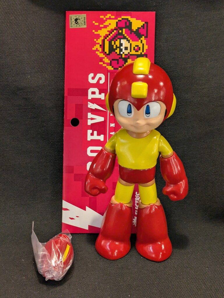 ELECTRIC TOYS SOFVIPS ロックマン(アトミックファイヤー)