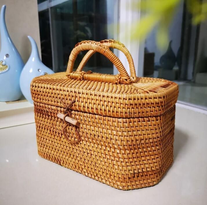 超美品~ 高級 和風 竹 収納 茶道具 純手作り 収納ボックス 禪意 漆器