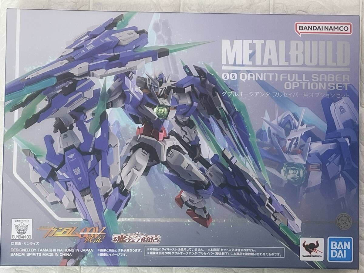 L BUILDダブルオークアンタフルセイバー 本体＋オプション2セット L