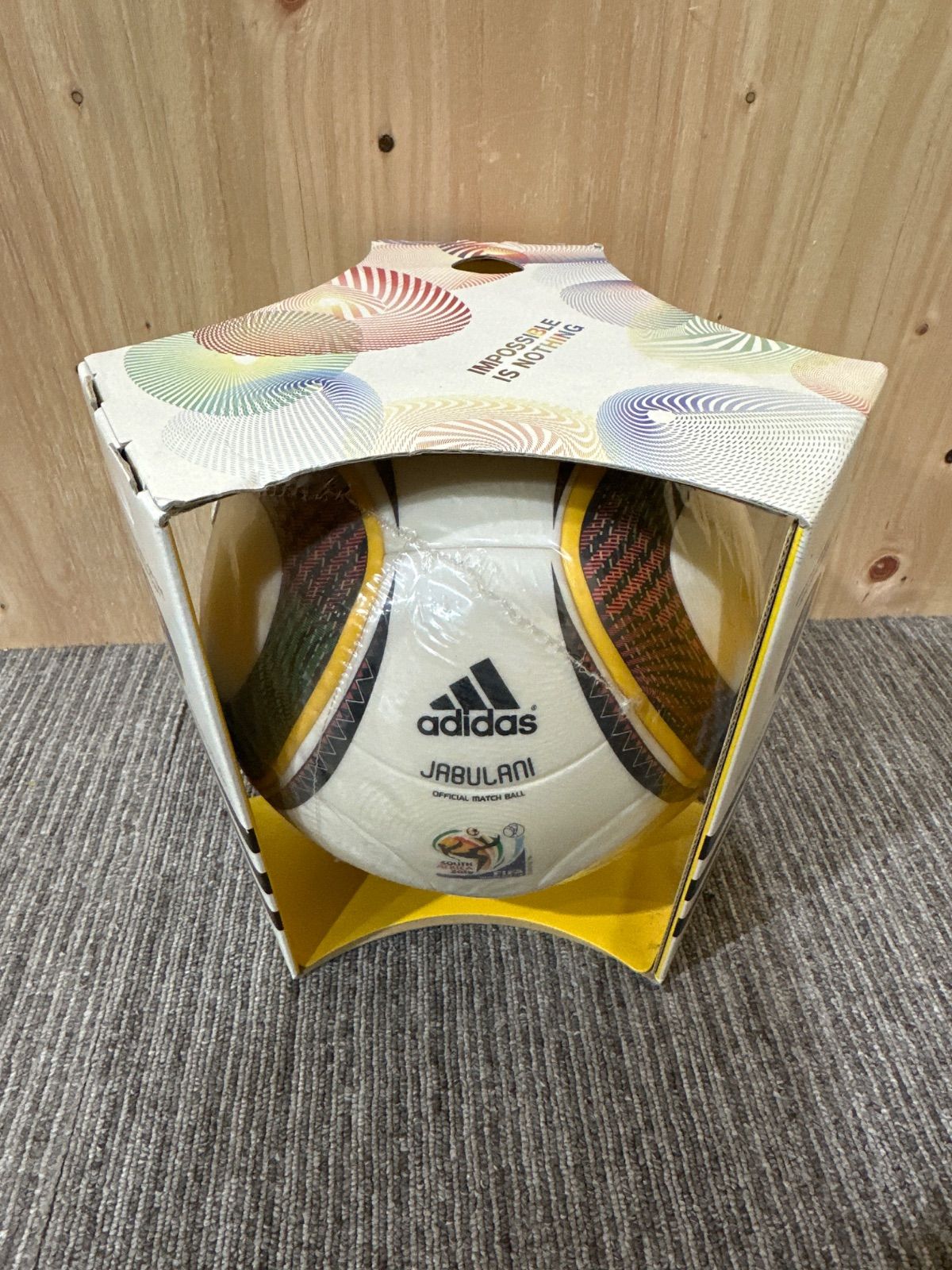 ジャブラニ公式球【2010年南アフリカW杯】 adidas 2010 FIFA ワールド