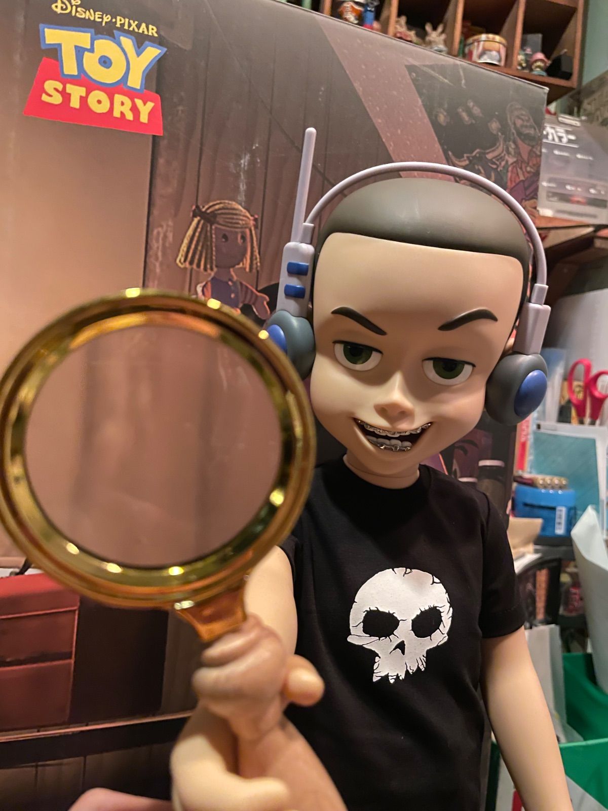 HEROCROSS トイストーリー シド60cmフィギュア ガレージ 特大