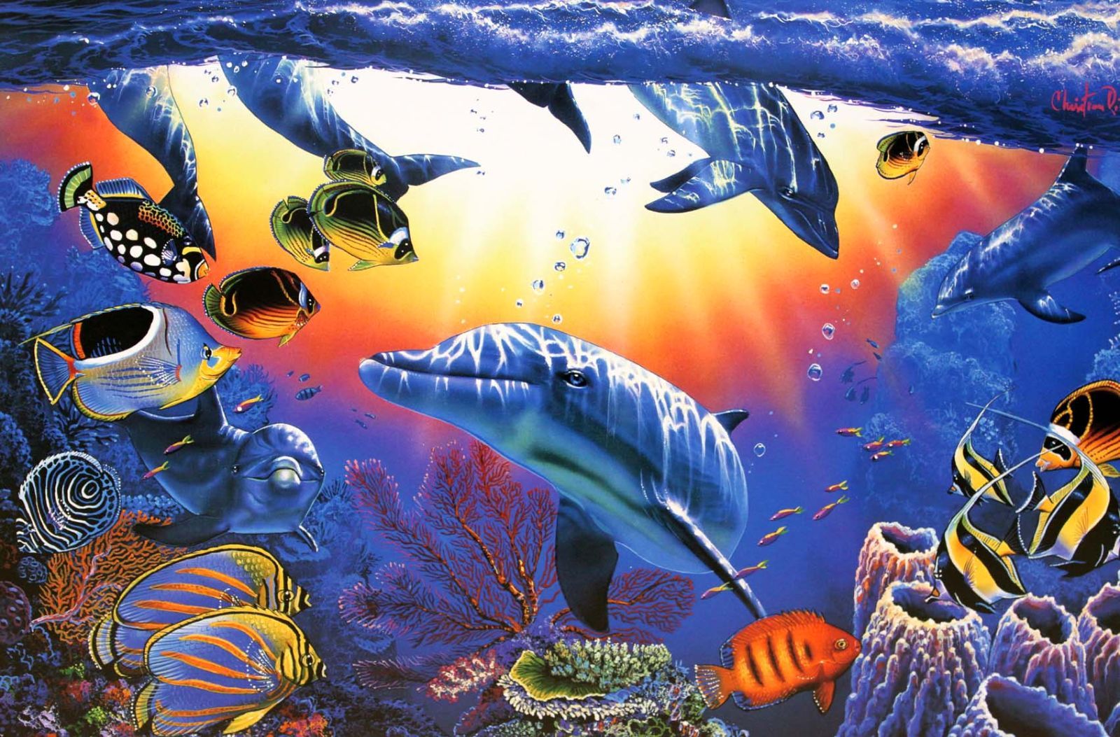 ラッセン ディズニー コラボ作品 ソーサラー・オブ・ザ・シーズ