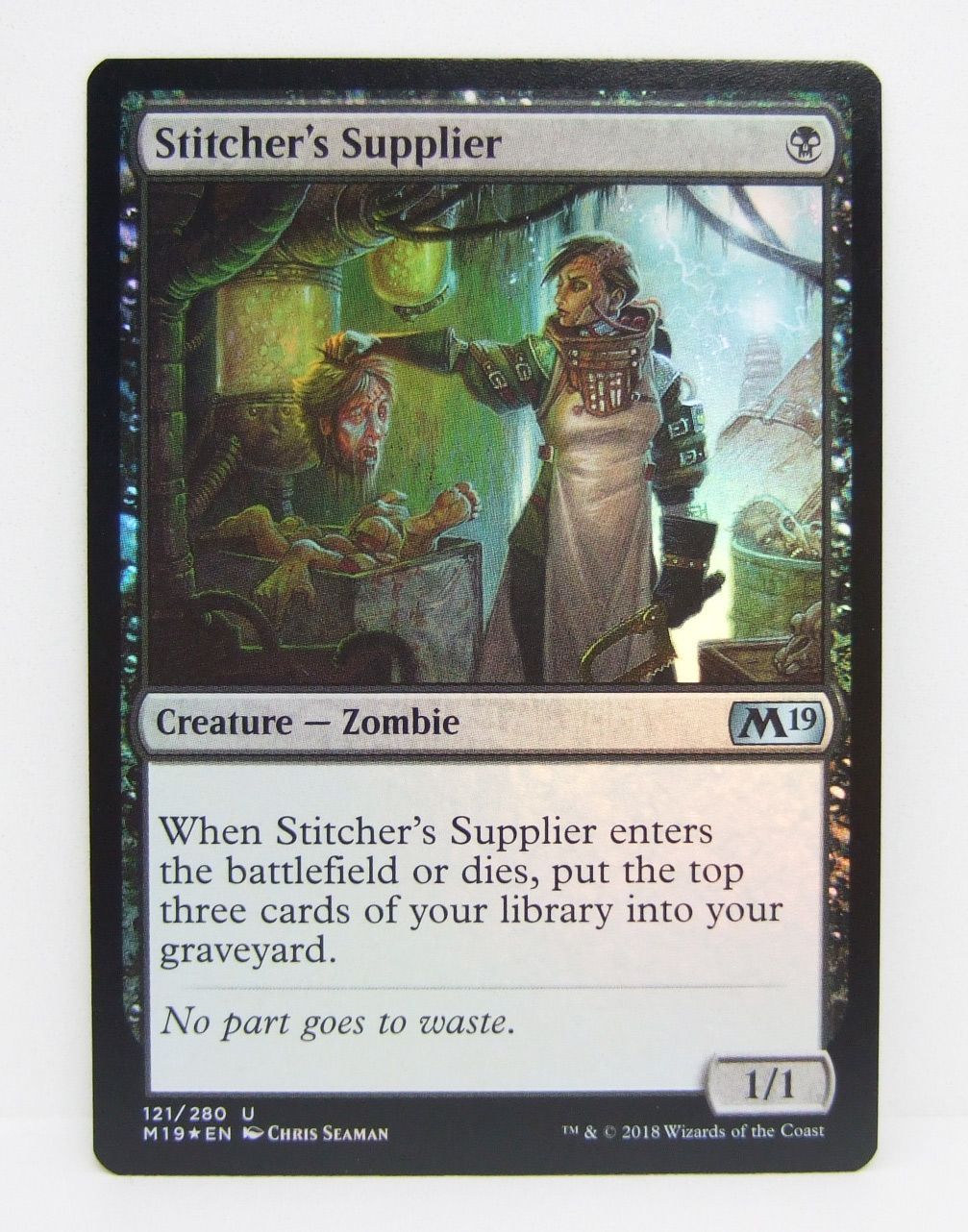 縫い師への供給者 英語版Foil 4枚組 縫い師への