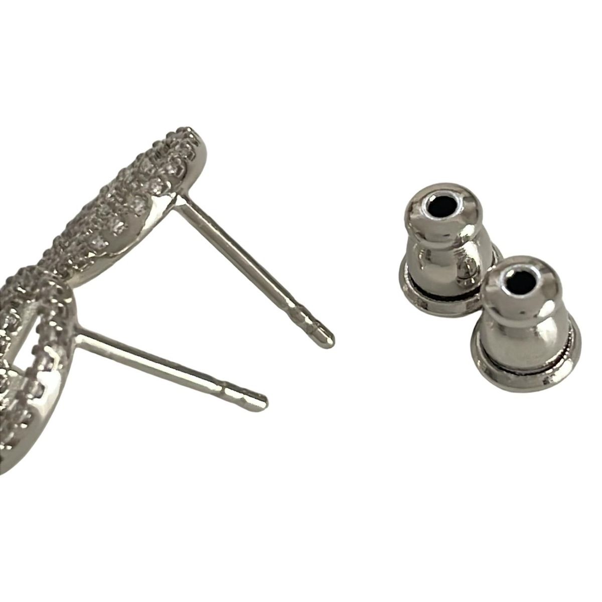 エフ イズ フェンディ ピアス シルバー FENDI フェンディ エフ イズ