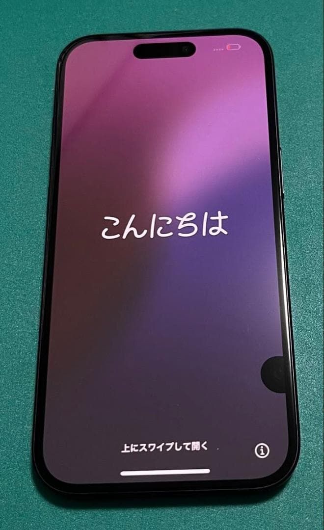 iPhone 15 ブラック 128 バッテリー100%【訳あり】 ① iPhone 15