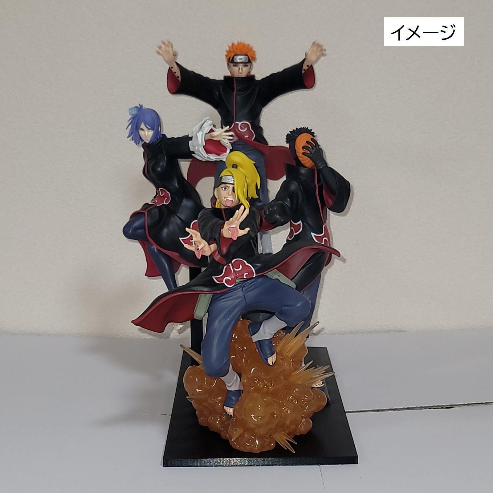 NARUTO 暁プライズフィギュア 専用台座（ルームライト用スタンド付き