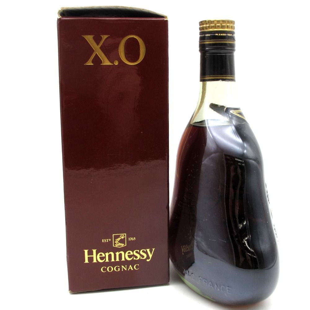 Grapevine | ※17888 未開栓 箱付き Hennessy XO グリーンボトル 金