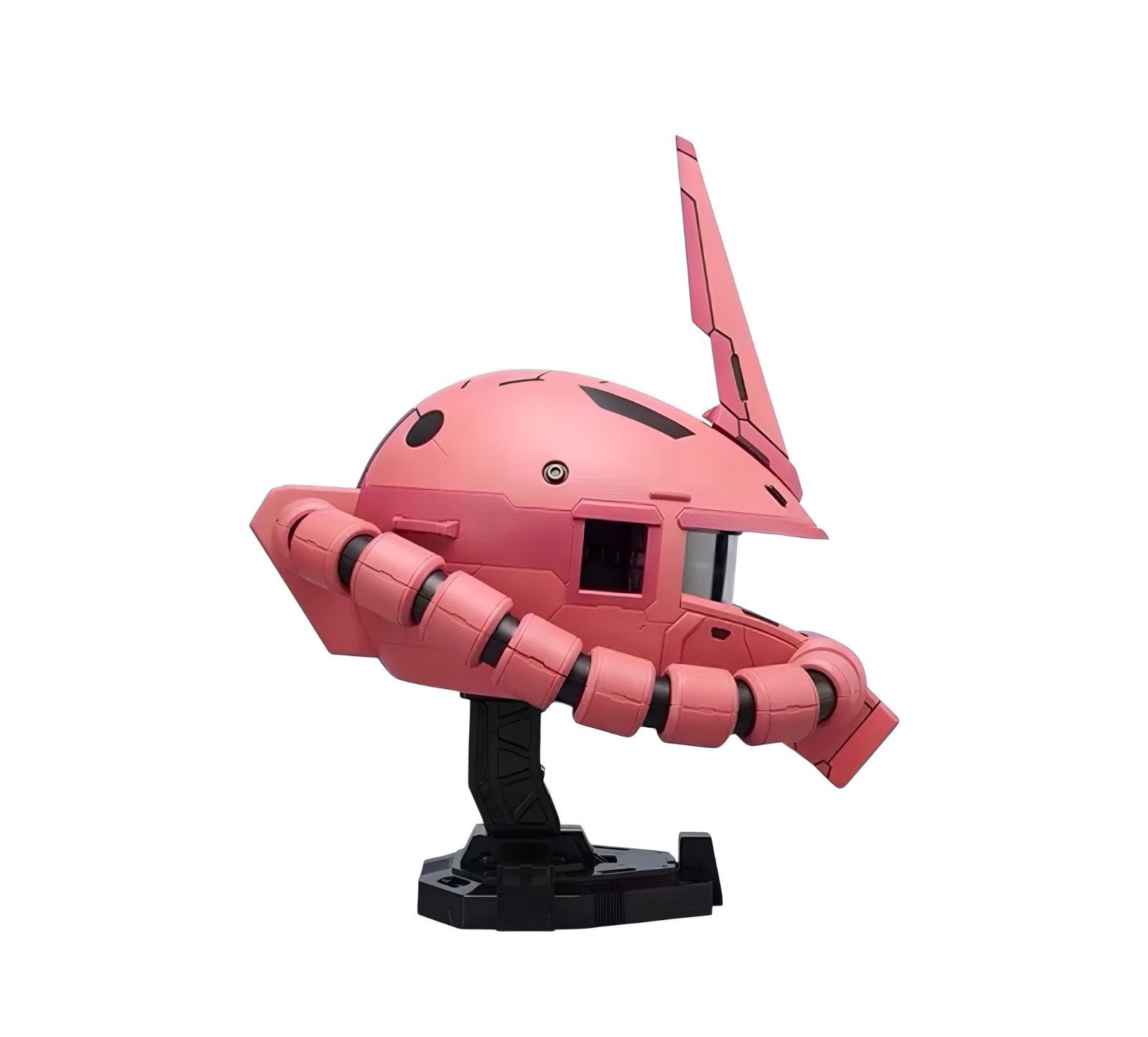 1/1 ガンダム ヘッド シャア専用ザク LED スーパーリアルモデル 抽選