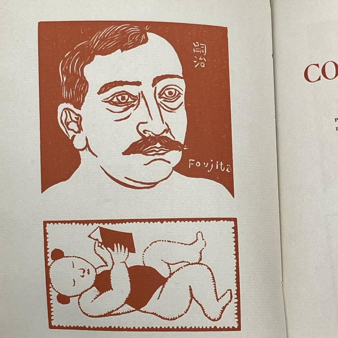 c藤田嗣治の木版画 1925年制作 【公式通販】