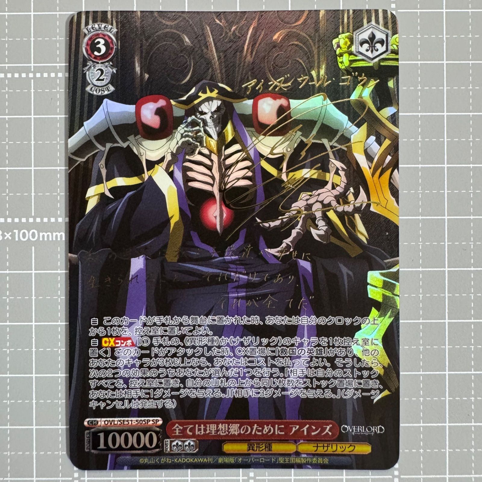 ヴァイスシュヴァルツ オーバーロード 全ては理想郷のために アインズ