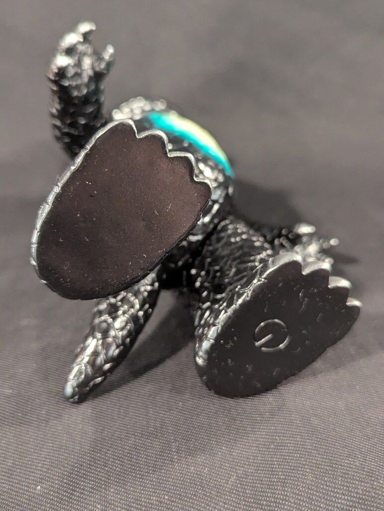 GARGAMEL ゾッキ怪獣シリーズ ザゴラン(黒成型/ミント白塗装) GARGAMEL