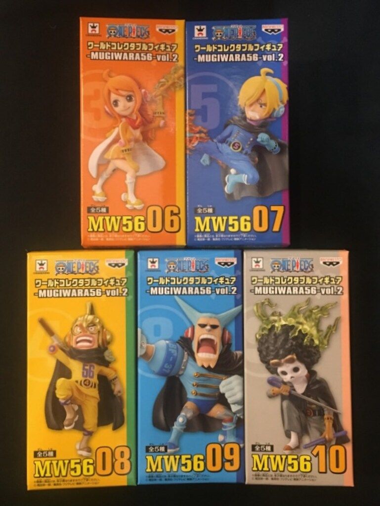 バンプレスト WCF ワンピース MUGIWARA56-vol.2 ファッション 全5種