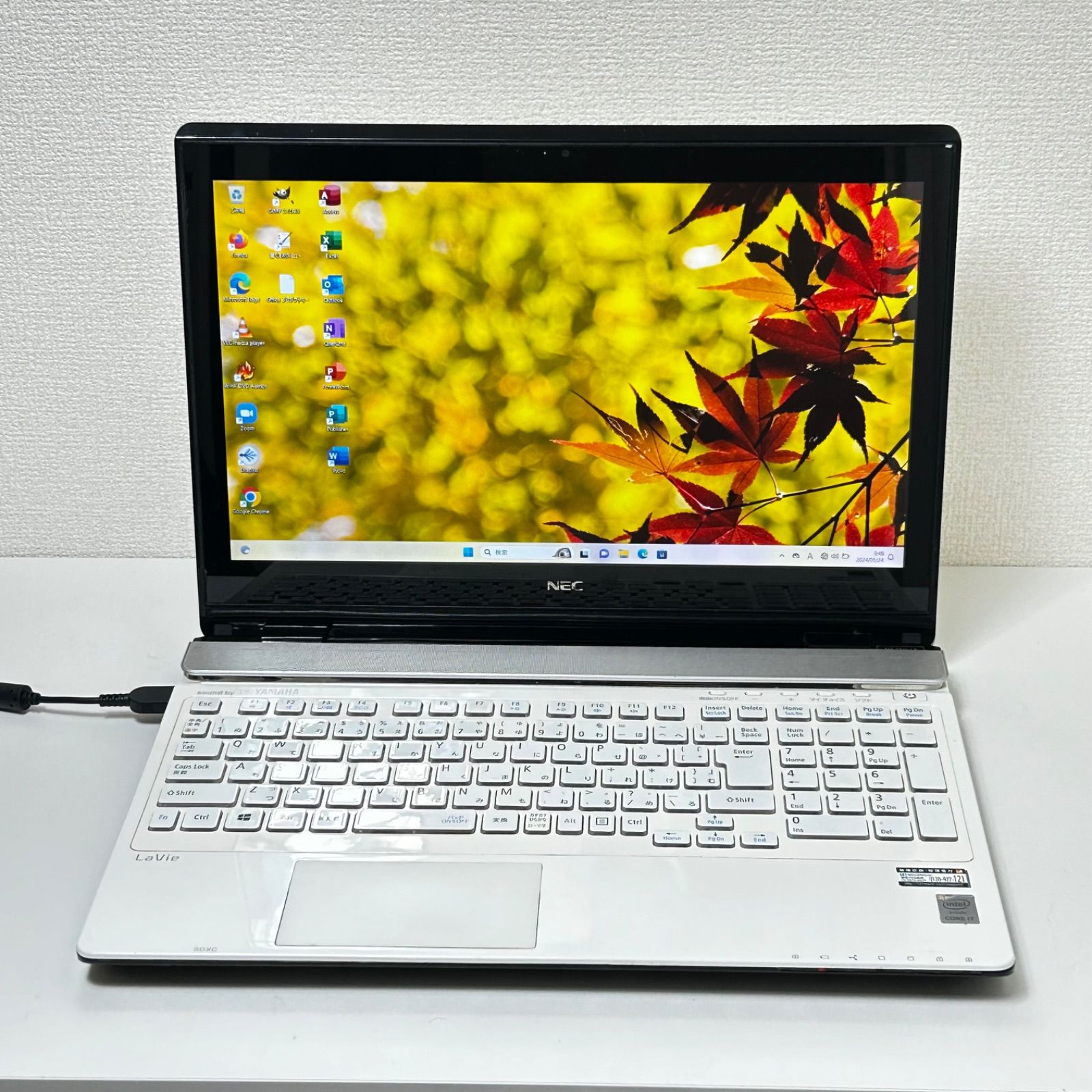 タッチパネル バッテリ◎ フルHD NEC 最新 i7-6 SSD512GB オフィス