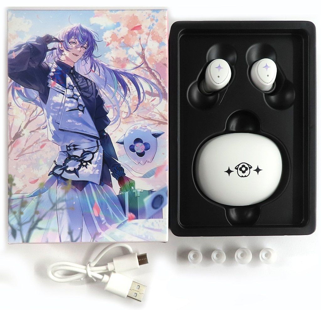 オンキョーダイレクト にじさんじ 星導ショウ ワイヤレスイヤホン 充電