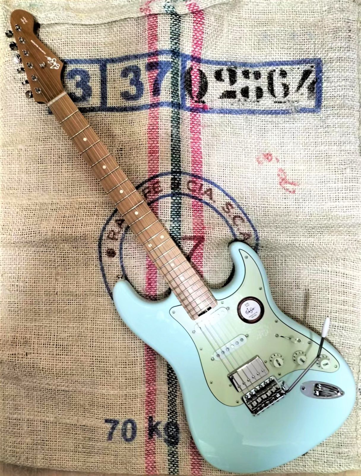 Shijie STE SSHメタリックゴールドハイエンドストラトモデル