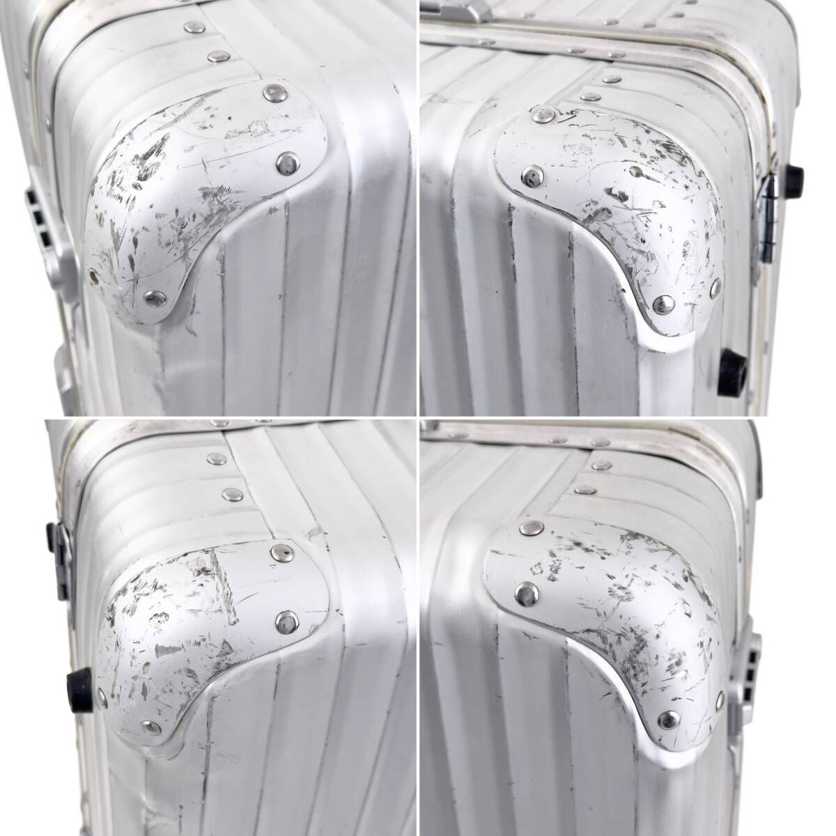 美品 リモワ トパーズ チタニウム E-Tag 82L 4輪 TSAロック リモワ