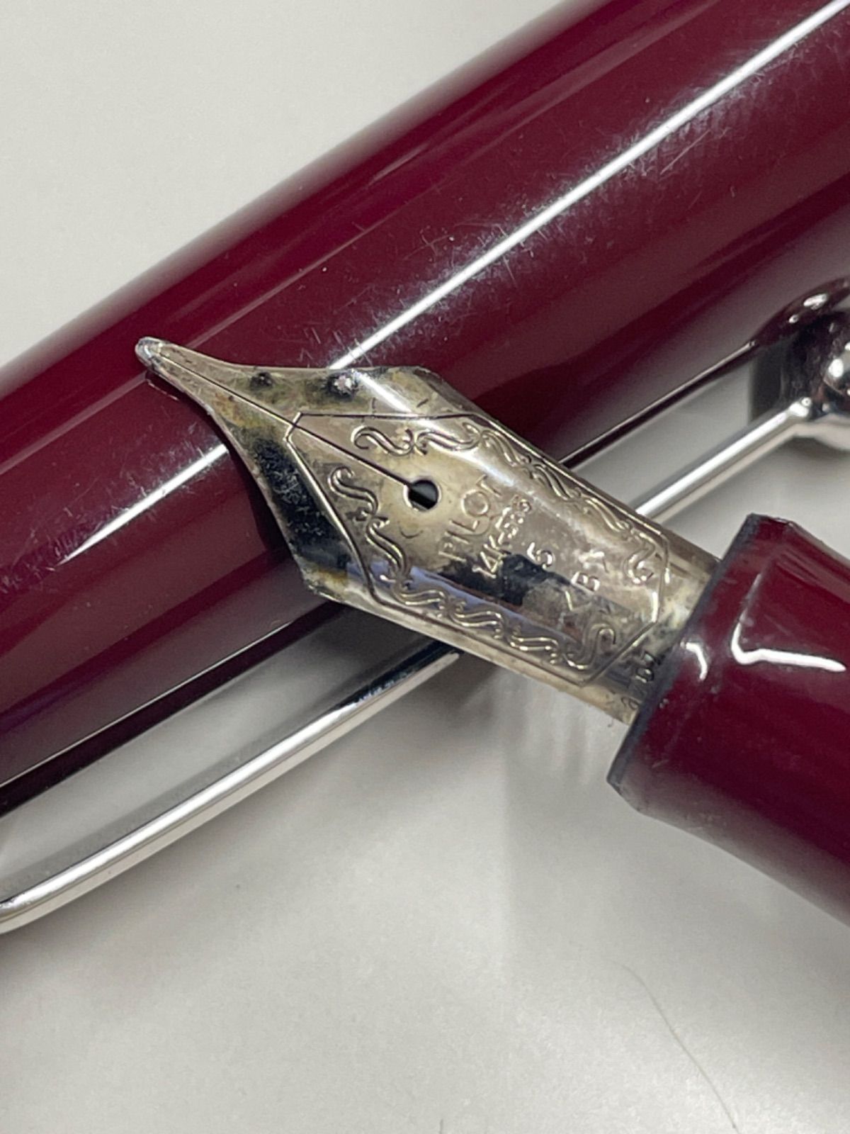 CUSTOM 74 PILOT 14K 585 B 公式 3707 赤茶 Buy Pilot Custom 74