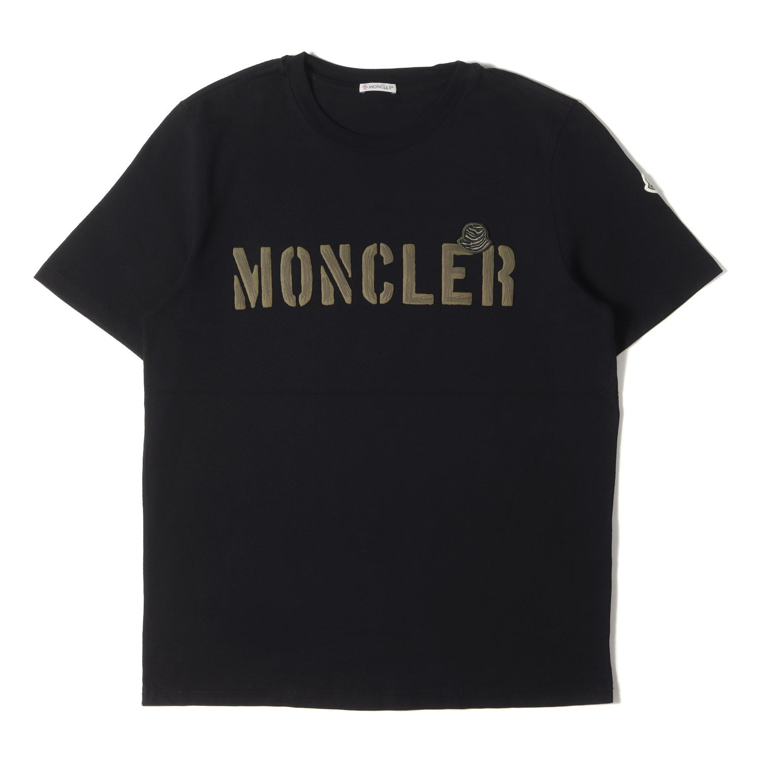 MONCLER☆レタリングロゴTシャツSサイズ