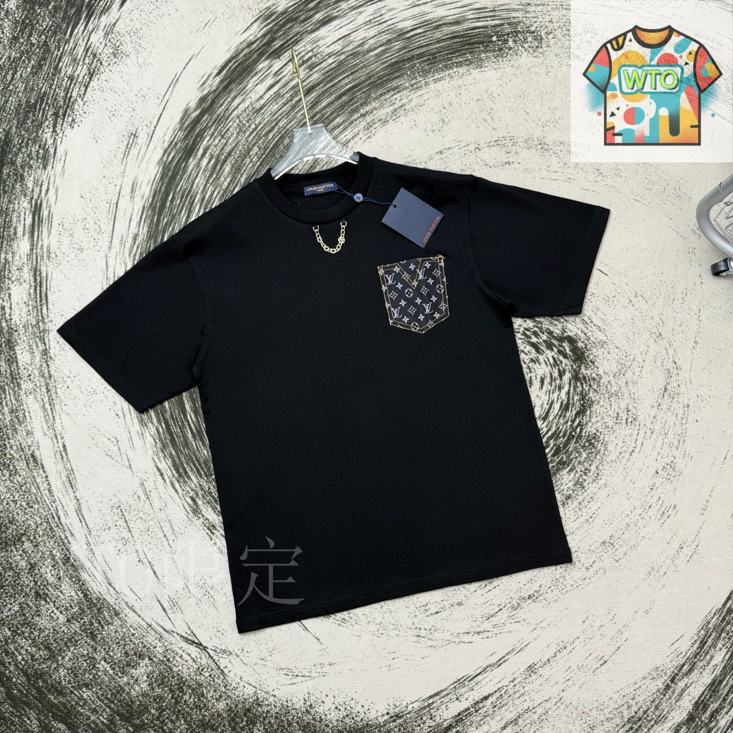 小売業者 ルイヴィトン パロットパッチTシャツ 快適でカジュアルな