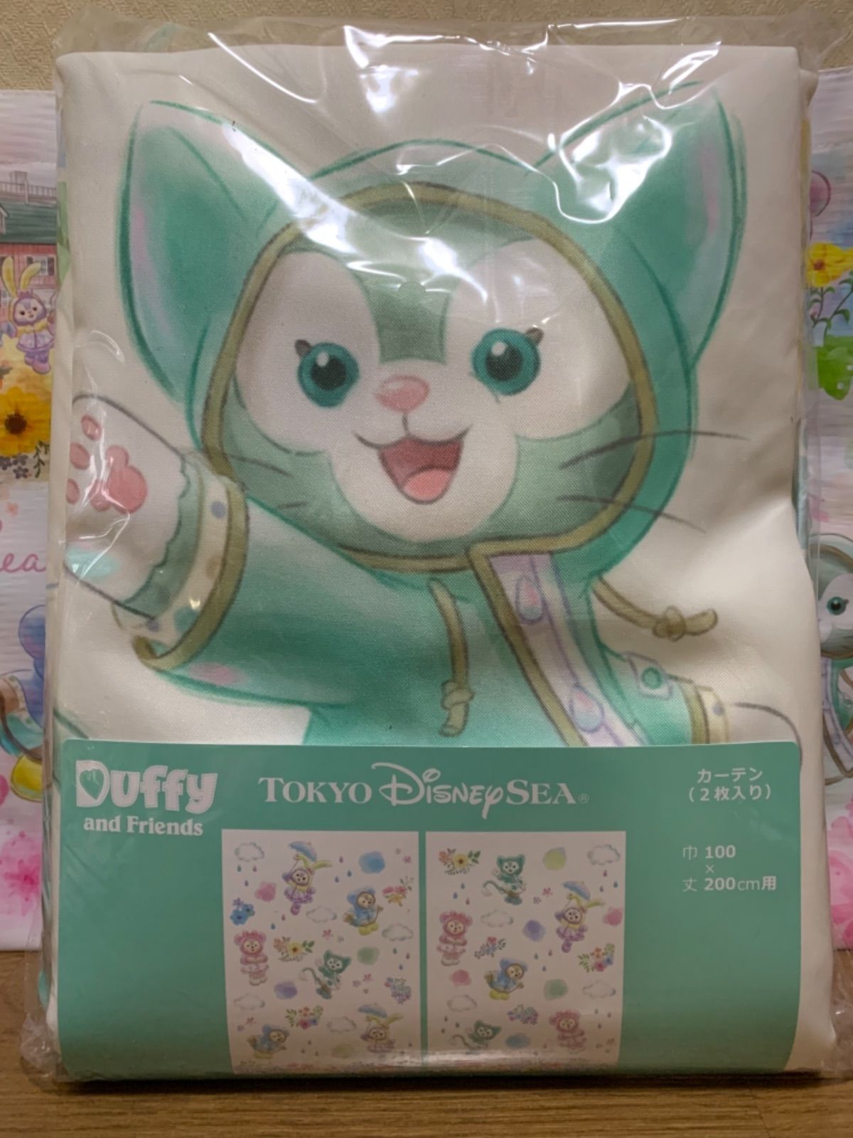 ☆ビューティフルレイニーデイズ☆カーテン TDS ディズニーシー ストア