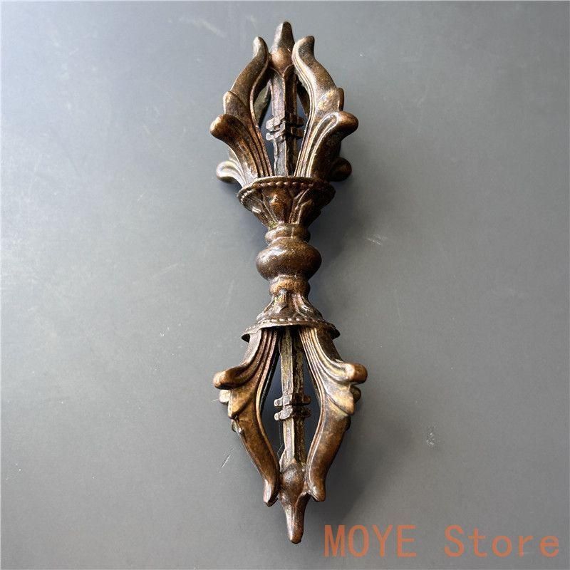 銅 細工 八宝吉祥樹 蔵式密宗法器 鎮宅辟邪 開運風水 招財 置物 工芸品