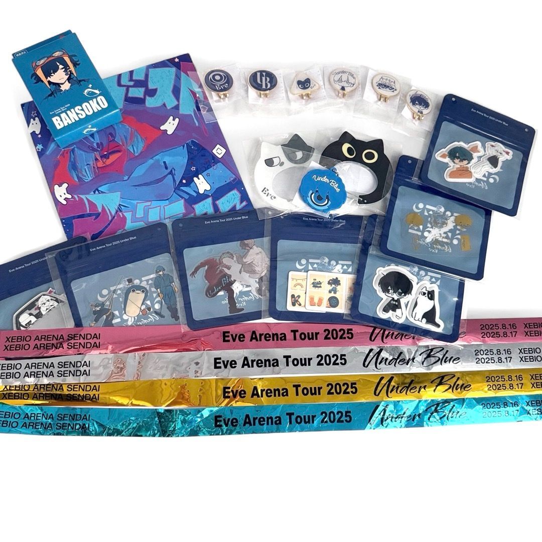 Eve イヤホン underBlue Eve Under Blue ワイヤレスイヤホン Eve